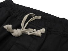 画像をギャラリービューアに読み込む, Rick Owens リックオウエンス パンツ CARGO LONG PANTS RU01D3379 LIDO期 24SS コットン ポリウレタン ブラック サイズ48 美品 中古 4b006964