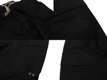 画像をギャラリービューアに読み込む, Rick Owens リックオウエンス パンツ CARGO LONG PANTS RU01D3379 LIDO期 24SS コットン ポリウレタン ブラック サイズ48 美品 中古 4b006964