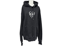 Load image into Gallery viewer, BLACKPINK ブラックピンク VERDYコラボ パーカー BORNPINKツアーグッズ ブラック コットン ポリエステル サイズM 美品 中古 4b007031