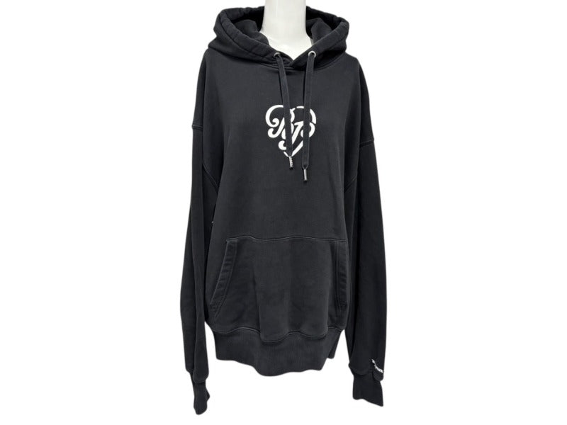 BLACKPINK ブラックピンク VERDYコラボ パーカー BORNPINKツアーグッズ ブラック コットン ポリエステル サイズM 美品 中古 4b007031