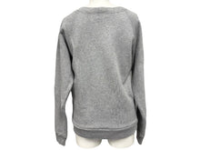 Load image into Gallery viewer, CELINE セリーヌ トリオンフ スウェット ロゴ ワンポイント ガジェット 2Y090345F グレー コットン 中古 4b007036