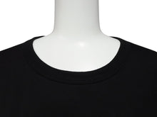 画像をギャラリービューアに読み込む, DOLCE&amp;GABBANA ドルチェ&amp;ガッバーナ 半袖 クルーネック Tシャツ ロゴプレート G8HLOT ブラック 黒 美品 中古 4b007060