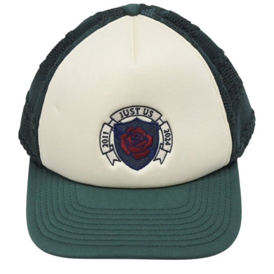 KITH キース Striped Ladder Lace Poly Foam Trucker トラッカー キャップ KHM050726 フリーサイズ グリーン 良品 中古 4b007070