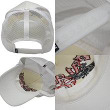 画像をギャラリービューアに読み込む, PALACE パレス TGF Trucker メッシュ キャップ アジャスター 24FW ホワイト レッド ポリエステル 良品 中古 4b007071