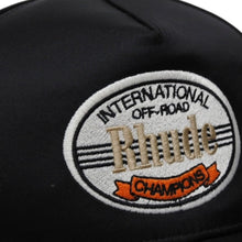画像をギャラリービューアに読み込む, RHUDE ルード インターナショナル チャンピオンシップ キャップ RHPF23HA080413720372 ブラック ポリエステル 良品 中古 4b007072