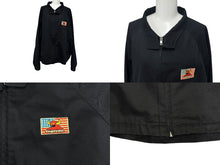 画像をギャラリービューアに読み込む, SUPREME シュプリーム x toy machine コラボ HARRINGTON JACKET ハリントンジャケット L ブラック 黒 美品 中古 4b007076