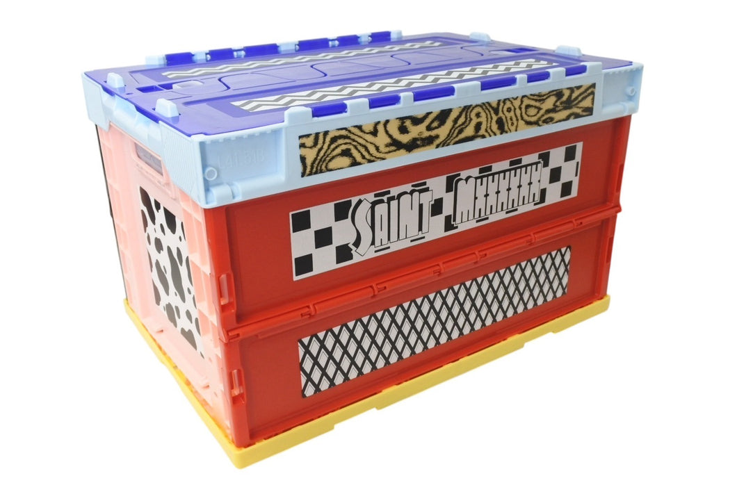 新品未使用 SAINT MICHAEL セントマイケル BOX/MULTI-4 折畳式収納ボックス SM-HR8-0000-085-MULTI-4 ホームグッズ 中古 4b000708