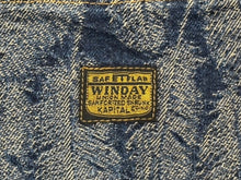 画像をギャラリービューアに読み込む, 極美品 KAPITAL キャピタル 24AW Magpie Denim W Knee Easy Baggy Pants マグパイ フェザーダブルニーイージーバギーパンツ K2403LP014 中古 4b007081