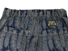 画像をギャラリービューアに読み込む, 極美品 KAPITAL キャピタル 24AW Magpie Denim W Knee Easy Baggy Pants マグパイ フェザーダブルニーイージーバギーパンツ K2403LP014 中古 4b007081