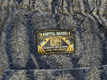 画像をギャラリービューアに読み込む, 極美品 KAPITAL キャピタル 24AW Magpie Denim W Knee Easy Baggy Pants マグパイ フェザーダブルニーイージーバギーパンツ K2403LP014 中古 4b007081