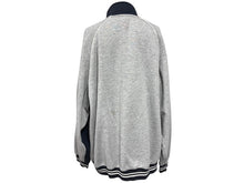 Load image into Gallery viewer, ROCAWEAR ロカウェア レアモデル ロゴプリント トラックジャケット パーカー グレー ネイビー コットン サイズXL 美品 中古 4b007105