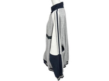 Load image into Gallery viewer, ROCAWEAR ロカウェア レアモデル ロゴプリント トラックジャケット パーカー グレー ネイビー コットン サイズXL 美品 中古 4b007105