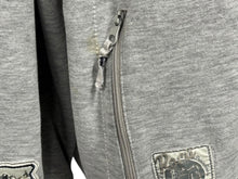 Load image into Gallery viewer, ROCAWEAR ロカウェア レアモデル ロゴプリント トラックジャケット パーカー グレー ネイビー コットン サイズXL 美品 中古 4b007105