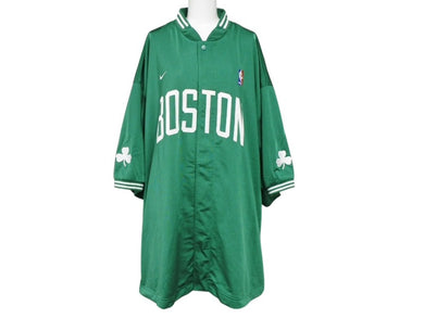 BOSTON CELTICS ボストンセルティックス Shooting Shirt シューティングジャージ グリーン 緑 美品 中古 4b007127
