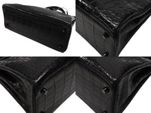Load image into Gallery viewer, 新品同様 HERMES エルメス ケリー32 外縫い ソーブラック □N刻印 ニロティカスマット ブラック金具 ハンドバッグ 2WAY 中古 4b007135
