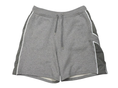 極美品 HERMES エルメス カプセルスポーツショートパンツ サイドライン イタリア製 コットン グレー サイズL 中古 4b007168