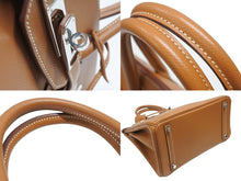 Load image into Gallery viewer, 極美品 HERMES エルメス バーキン30 ハンドバッグ ヴォーエプソン ゴールド シルバー金具 ☐M刻印 中古 4b007208