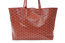 Load image into Gallery viewer, 新品同様 GOYARD ゴヤール サンルイPM トートバッグ レッド PVC レザー STLOUIPMLTY02CL02P 中古 4b007210