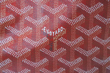 Load image into Gallery viewer, 新品同様 GOYARD ゴヤール サンルイPM トートバッグ レッド PVC レザー STLOUIPMLTY02CL02P 中古 4b007210