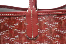 Load image into Gallery viewer, 新品同様 GOYARD ゴヤール サンルイPM トートバッグ レッド PVC レザー STLOUIPMLTY02CL02P 中古 4b007210