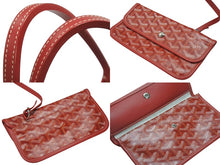 Load image into Gallery viewer, 新品同様 GOYARD ゴヤール サンルイPM トートバッグ レッド PVC レザー STLOUIPMLTY02CL02P 中古 4b007210