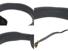 画像をギャラリービューアに読み込む, GOYARD ゴヤール フランクリン ペット用首輪 ARR020133 ゴヤールディンキャンバス クラムシーカウハイド パラジウム グレー サイズ32 美品 中古 4b007213