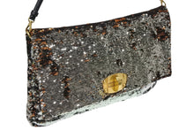 Load image into Gallery viewer, 極美品 MIUMIU ミュウミュウ ワンショルダーバッグ マルチカラー スパンコール レザー ゴールド金具 中古 4b007237