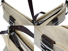 画像をギャラリービューアに読み込む, FENDI フェンディ マンマバケット ワンショルダーバッグ 222826566 ズッカ柄 ベージュ シルバー金具 美品 中古 4b007248