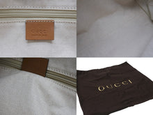 Load image into Gallery viewer, 極美品 GUCCI グッチ ディアマンテ スーキー 2WAYバッグ 211944 001013 イタリア製 ベージュ ブラウン ゴールド金具 中古 4b007252