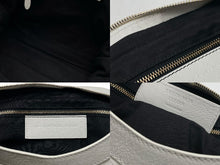 Load image into Gallery viewer, BALENCIAGA バレンシアガ ジャイアントシティ 2WAYバッグ イタリア製 レザー 527589 ホワイト ピンクゴールド金具 美品 中古 4b007253