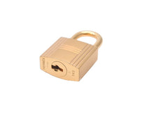 Load image into Gallery viewer, 極美品 HERMES エルメス クロシェット カデナ キー セット ヴォーエプソン ビスキュイ ゴールド金具 中古 4b007289