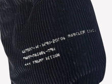 画像をギャラリービューアに読み込む, 極美品 MONCLER モンクレール FRGMT フラグメント ダウンジャケット コーデュロイ H209U1A00012 M2363 ブラック サイズ00 中古 4b007296