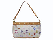 画像をギャラリービューアに読み込む, 極美品 LOUIS VUITTON ルイヴィトン ポシェット アクセソワール アクセサリーポーチ M92649 モノグラム マルチカラー 村上隆 中古 4b007313