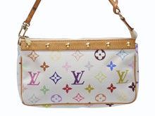 画像をギャラリービューアに読み込む, 極美品 LOUIS VUITTON ルイヴィトン ポシェット アクセソワール アクセサリーポーチ M92649 モノグラム マルチカラー 村上隆 中古 4b007313