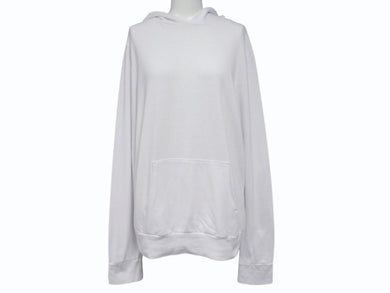 CHROME HEARTS クロムハーツ クロスプリント プルオーバーフーディー パーカー サイズS ホワイト 美品 中古 4b007357