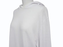 画像をギャラリービューアに読み込む, CHROME HEARTS クロムハーツ クロスプリント プルオーバーフーディー パーカー サイズS ホワイト 美品 中古 4b007357