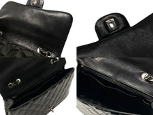 画像をギャラリービューアに読み込む, CHANEL シャネル デカマトラッセ30 Sフラップ Wチェーンショルダーバッグ 19番台 A58600 パテントレザー ブラック 美品 中古 4b007364