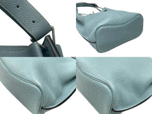 Load image into Gallery viewer, 極美品 HERMES エルメス ソーケリー22 ショルダーバッグ □M刻印 トリヨンクレマンス ブルーリン パラジウム金具 中古 4b007385