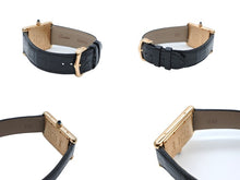 画像をギャラリービューアに読み込む, 新品同様 Cartier カルティエ タンクルイカルティエ LMサイズ WGTA0091 オニキス ブラック 文字盤 時計 中古 4b007392