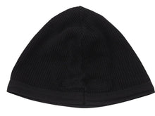 画像をギャラリービューアに読み込む, CHROME HEARTS クロムハーツ サーマルニット帽 ビーニー ヴィンダガーロゴ コットン ブラック ホワイト 美品 中古 4b007393