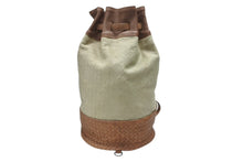 画像をギャラリービューアに読み込む, BOTTEGAVENETA ボッテガヴェネタ イントレチャート ショルダーバッグ 180300 ハラコ レザー グリーン ブラック金具 美品 中古 4b007420