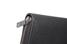 Load image into Gallery viewer, CELINE セリーヌ コンパクトジップドウォレット ラウンドファスナー コインケース S-SD-4178 ブラック レザー シルバー金具 美品 中古 4b007428