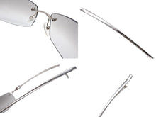 Load image into Gallery viewer, GUCCI グッチ リムレスサングラス GG 1784/STRASS YB7VZ サイズ60◻︎17 125 ラインストーン シルバー 良品 中古 4b007430