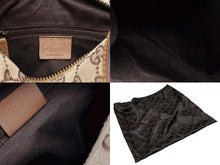 Load image into Gallery viewer, 極美品 GUCCI グッチ GGキャンバス ワンショルダーバッグ 101333 ブラウン ベージュ PVC ブラック金具 中古 4b007448