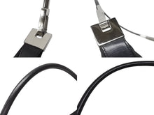 画像をギャラリービューアに読み込む, GUCCI グッチ ワンショルダーバッグ 01234 レザー GGキャンバス ブラック シルバー金具 美品 中古 4b007473