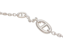 Load image into Gallery viewer, 極美品 HERMES エルメス シェーヌダンクル ファランドール ブレスレット アルジャンテシルバー Ag925 重量約26.1g 全長約19cm 中古 4b007485