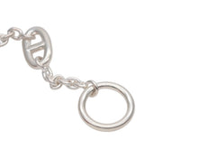 Load image into Gallery viewer, 極美品 HERMES エルメス シェーヌダンクル ファランドール ブレスレット アルジャンテシルバー Ag925 重量約26.1g 全長約19cm 中古 4b007485