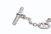 Load image into Gallery viewer, 極美品 HERMES エルメス シェーヌダンクル ファランドール ブレスレットST H104567B 重量約25.4g 全長約18cm 中古 4b007486