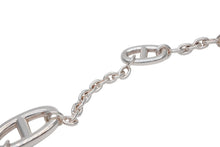 Load image into Gallery viewer, 極美品 HERMES エルメス シェーヌダンクル ファランドール ブレスレットST H104567B 重量約25.4g 全長約18cm 中古 4b007486