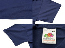 画像をギャラリービューアに読み込む, VINTAGE ヴィンテージ NERD BRAIN IS For Lovers T-shirts HIPHOP ヒップホップ XL ネイビー コットン 美品 中古 4b007503